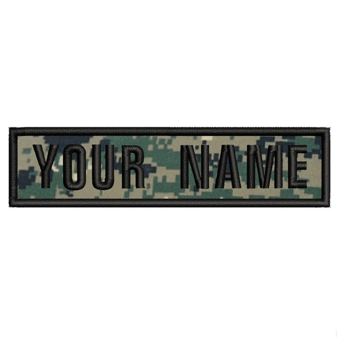 1 Patch Personnalisé - 10cmx2.5cm - Badge Brodé Velcro pour Harnais/Collier