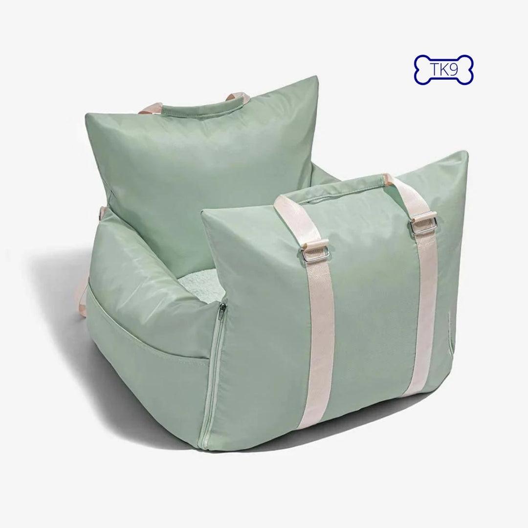 Panier de Voiture Imperméable et déhoussable pour Chiens - Confort et Sécurité en Voyage