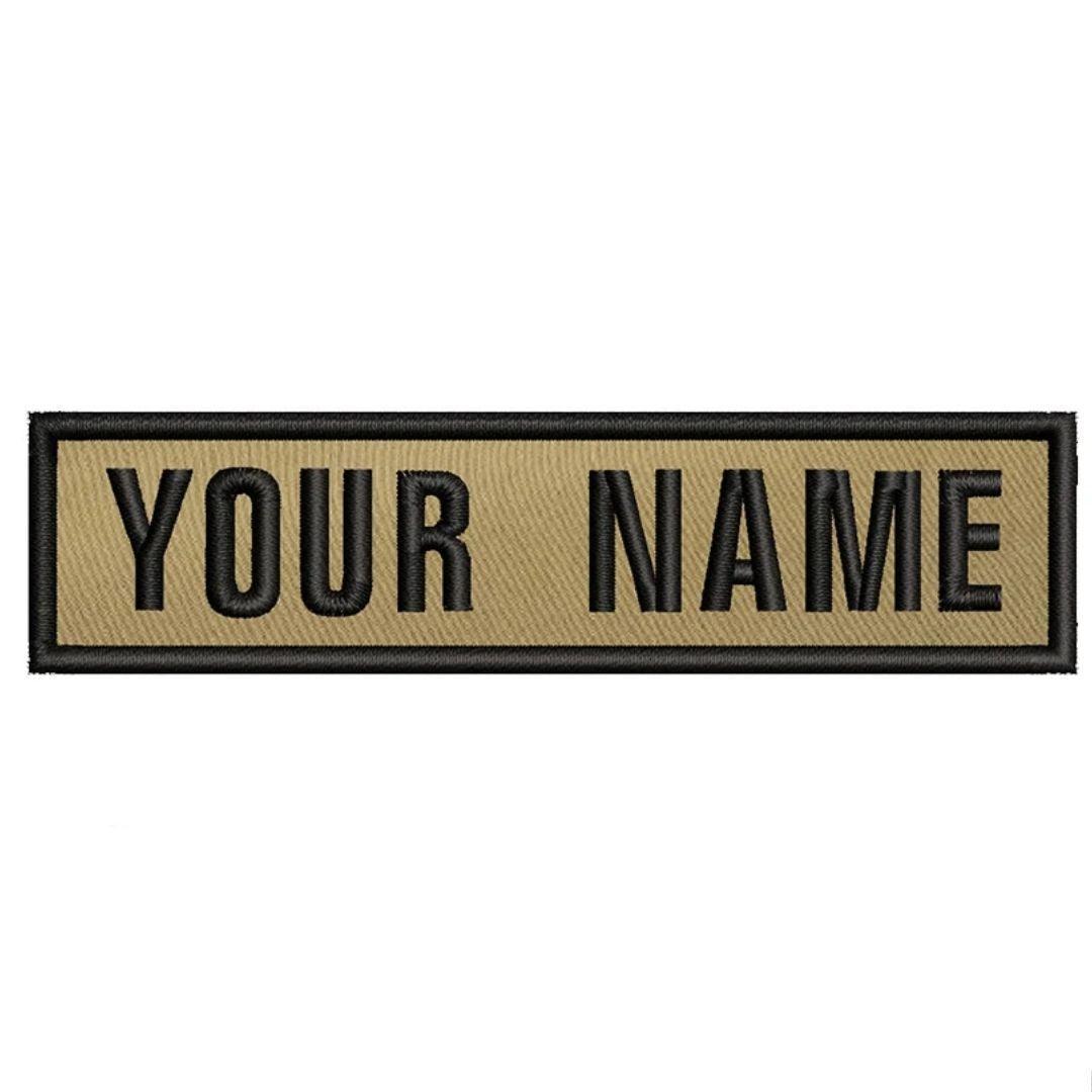 1 Patch Personnalisé - 10cmx2.5cm - Badge Brodé Velcro pour Harnais/Collier