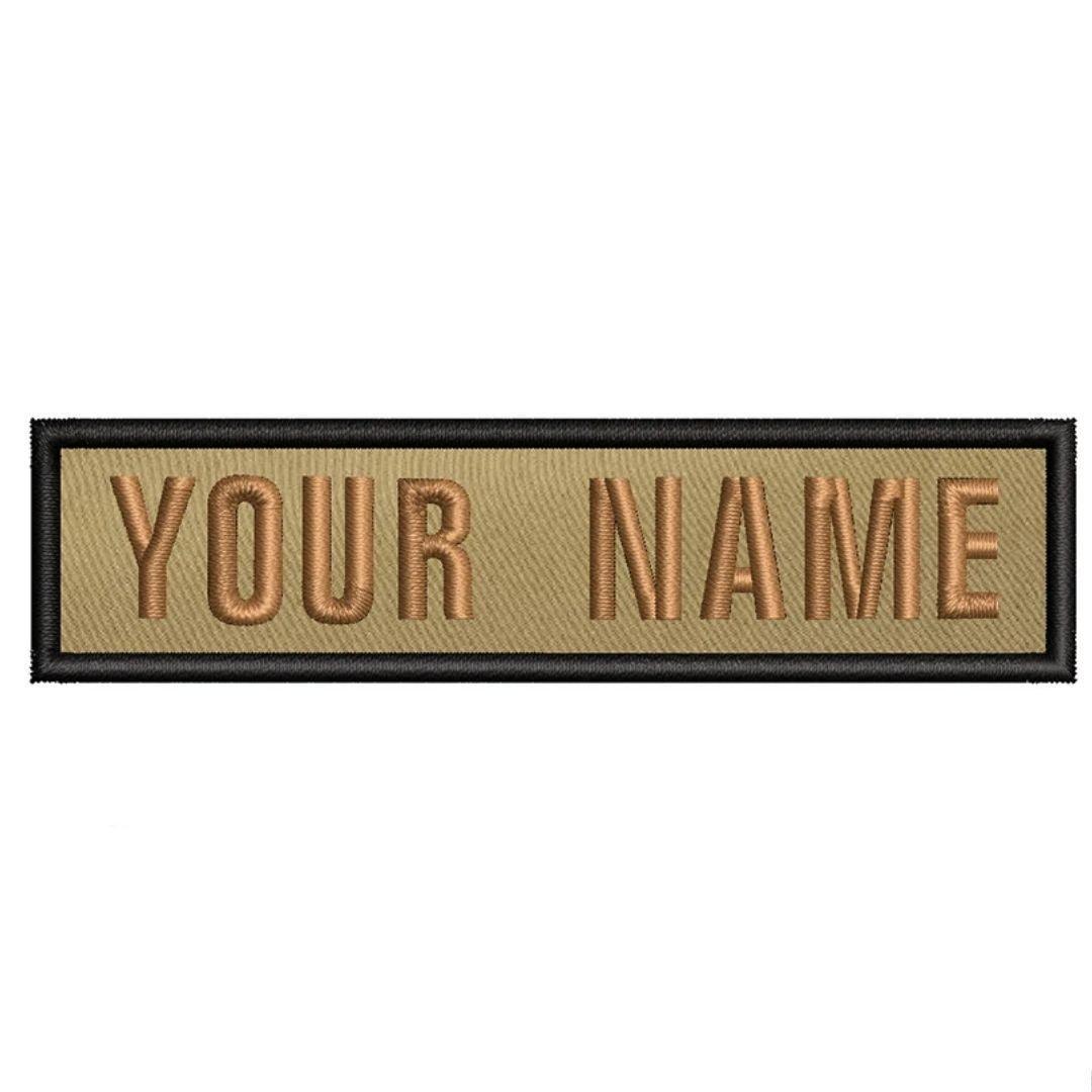 1 Patch Personnalisé - 10cmx2.5cm - Badge Brodé Velcro pour Harnais/Collier