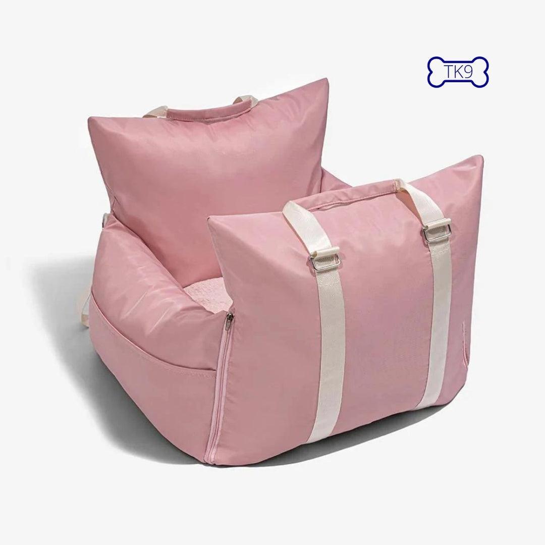 Panier de Voiture Imperméable et déhoussable pour Chiens - Confort et Sécurité en Voyage