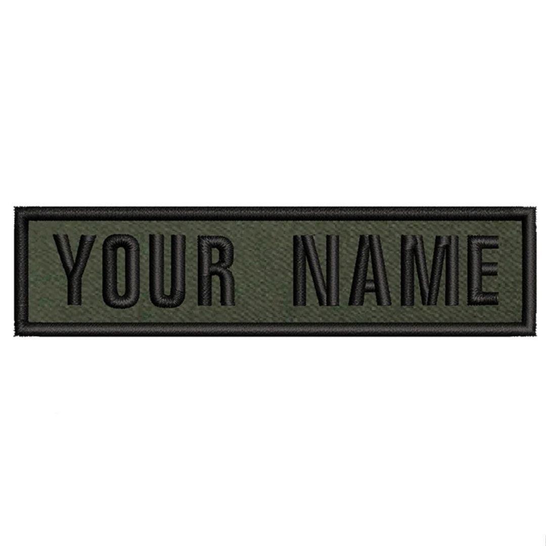 1 Patch Personnalisé - 10cmx2.5cm - Badge Brodé Velcro pour Harnais/Collier