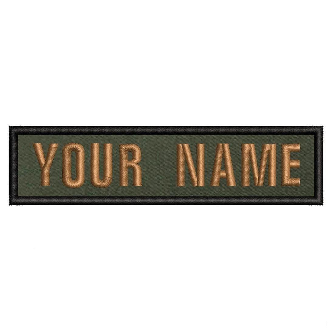 1 Patch Personnalisé - 10cmx2.5cm - Badge Brodé Velcro pour Harnais/Collier