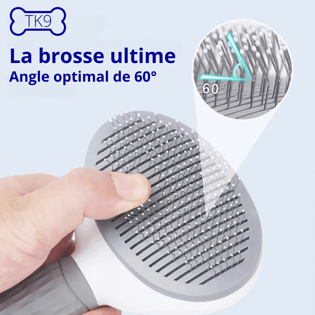 Brosse autonettoyante - Peigne - Chien - Tao-K9