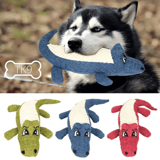 Croco - Peluche et Jouet pour chien - Tao-K9