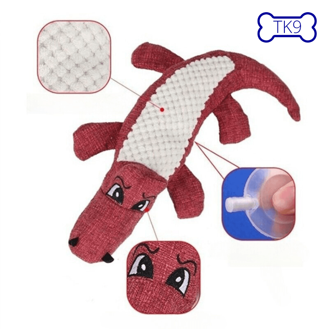 Croco - Peluche et Jouet pour chien - Tao-K9