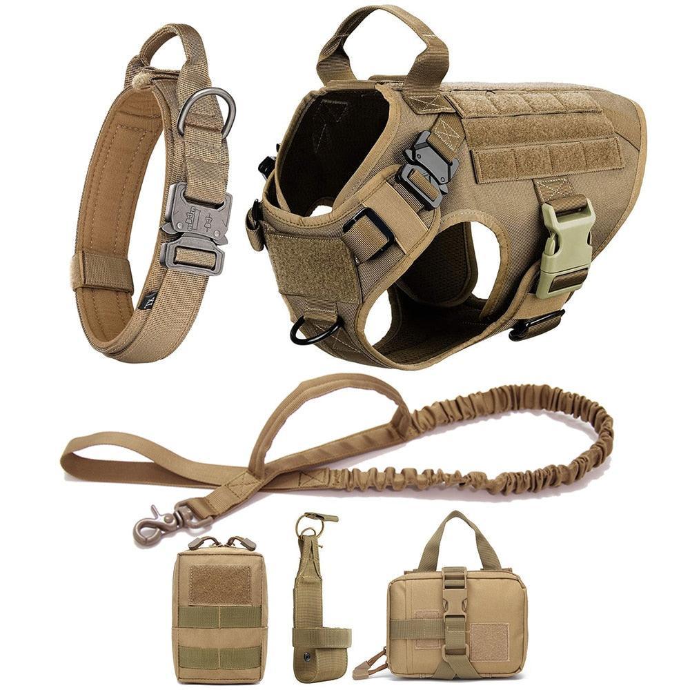 Harnais Militaire Tactique - Anti Traction - Tao-K9