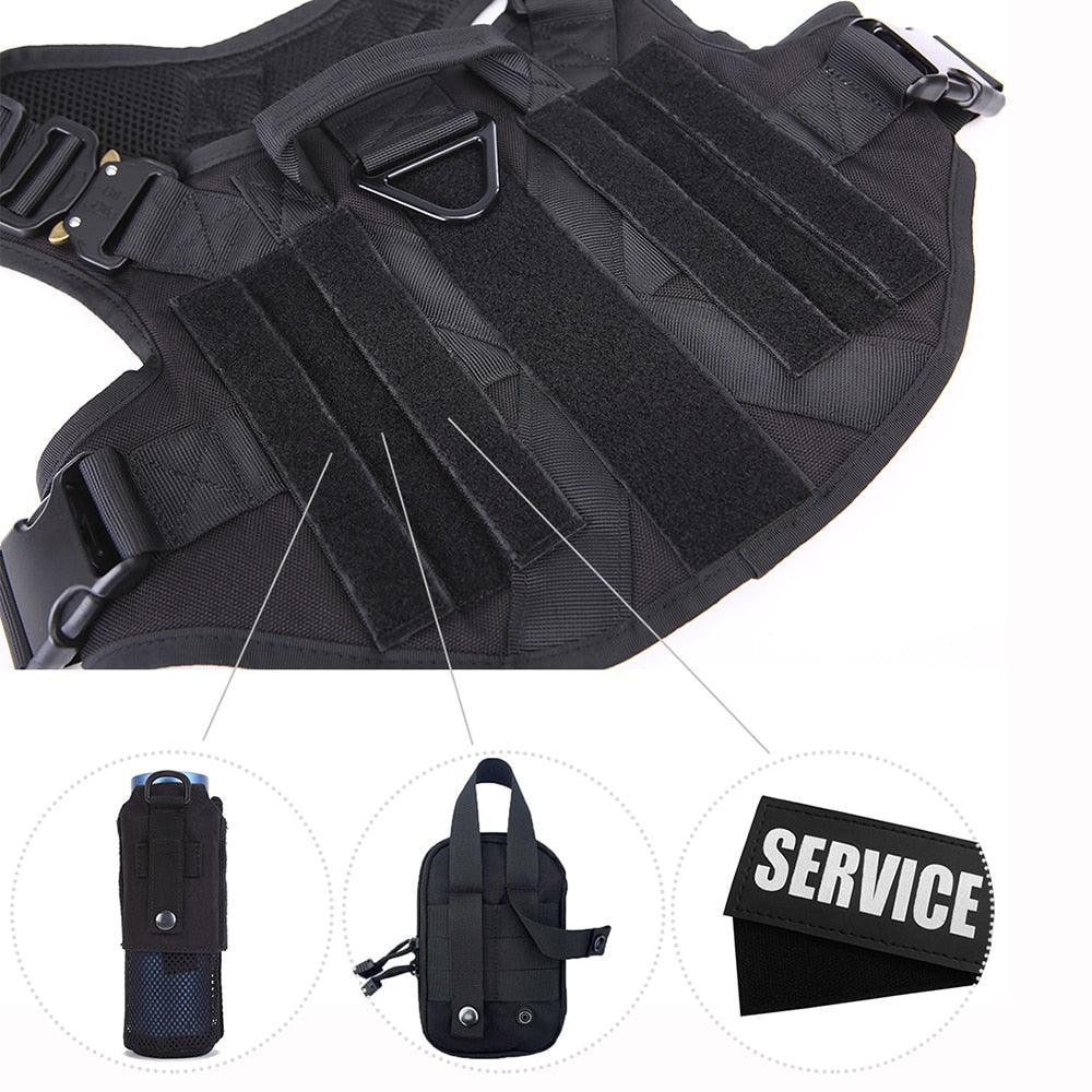 Harnais Militaire Tactique - Anti Traction - Tao-K9