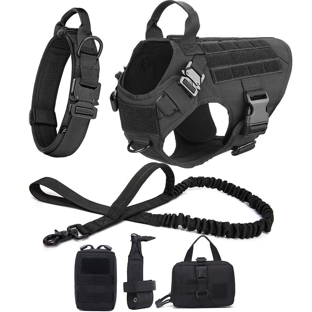 Harnais Militaire Tactique - Anti Traction - Tao-K9