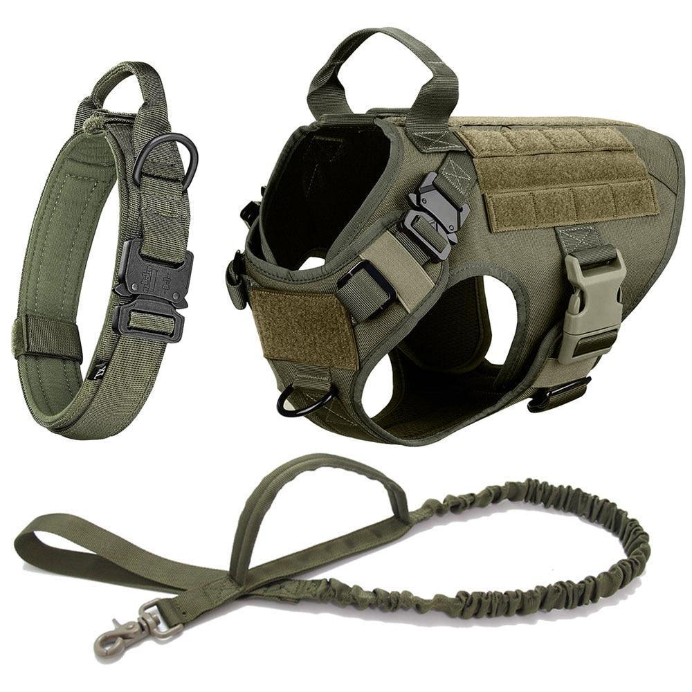 Harnais Militaire Tactique - Anti Traction - Tao-K9