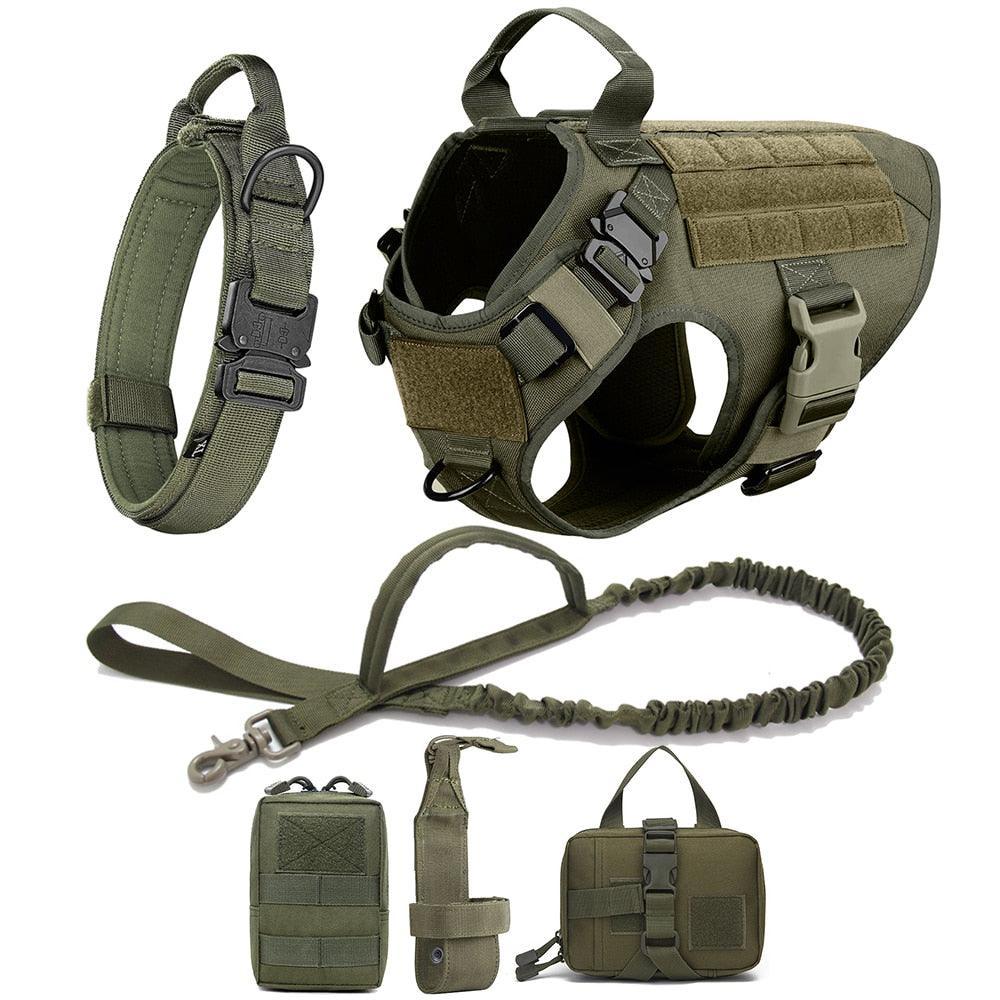 Harnais Militaire Tactique - Anti Traction - Tao-K9