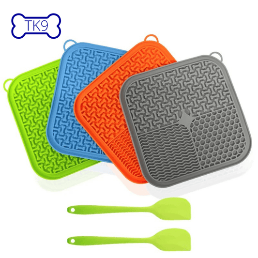 LickLack - 4 Tapis de léchage pour alimentation lente - Tao-K9