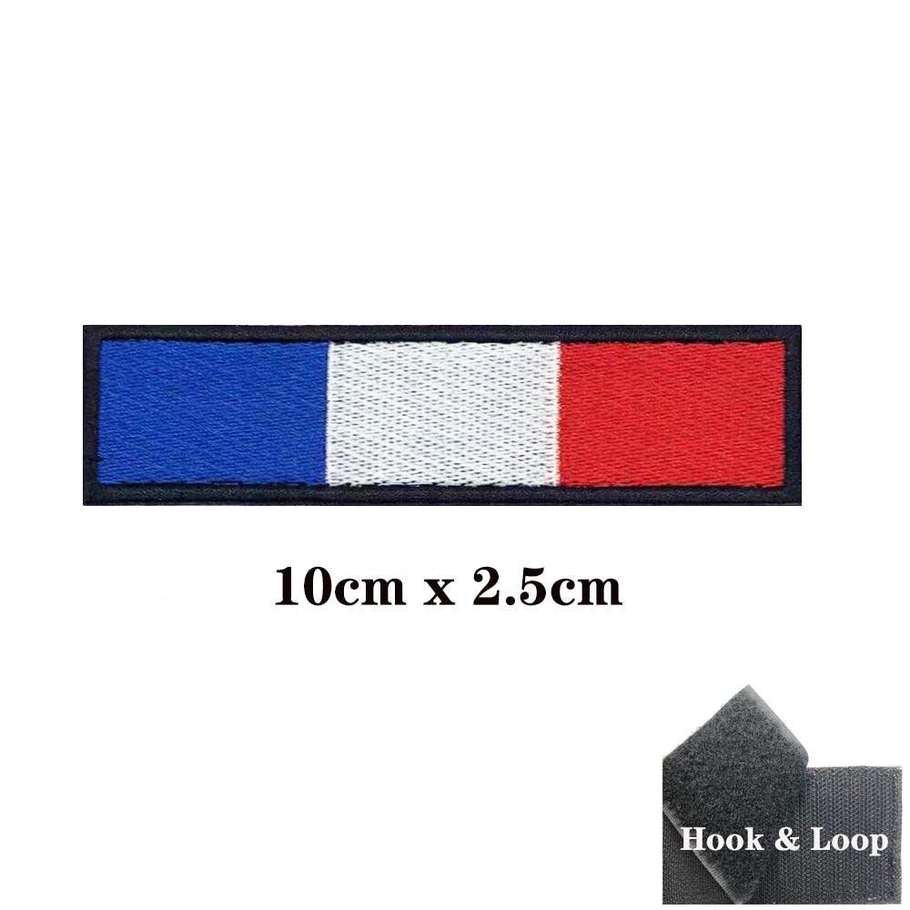 Patchs Drapeau Français pour Harnais et Colliers - Tao-K9