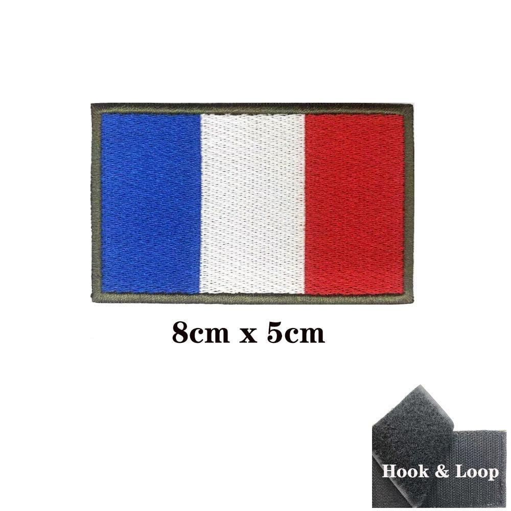 Patchs Drapeau Français pour Harnais et Colliers - Tao-K9