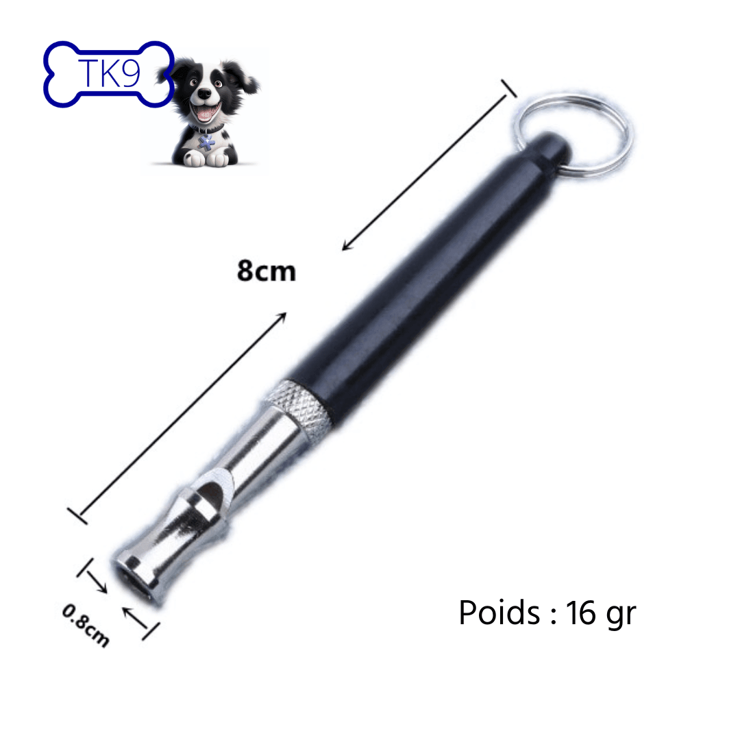 Sifflet Haute Fréquence - Pour un rappel parfait même longue distance - Tao-K9