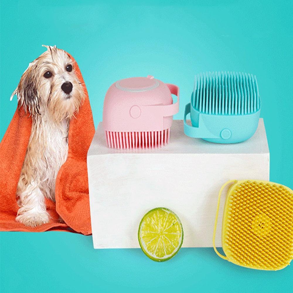 Brosse de bain avec réservoir - Tao-K9