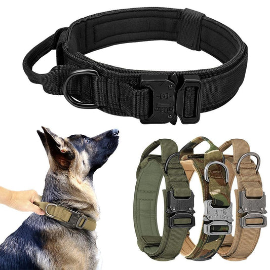 Collier Tactique - Collier pour chien avec poignée de contrôle - Tao-K9