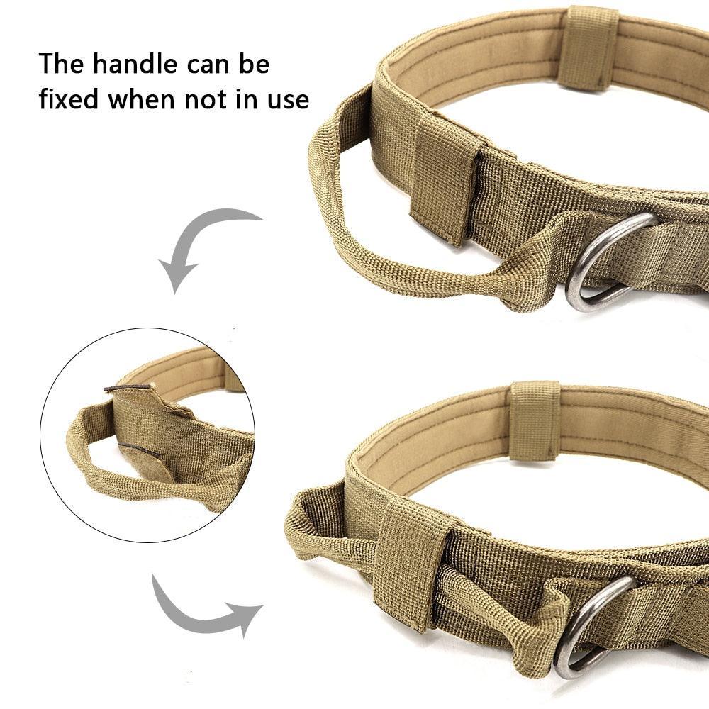Collier Tactique - Collier pour chien avec poignée de contrôle - Tao-K9