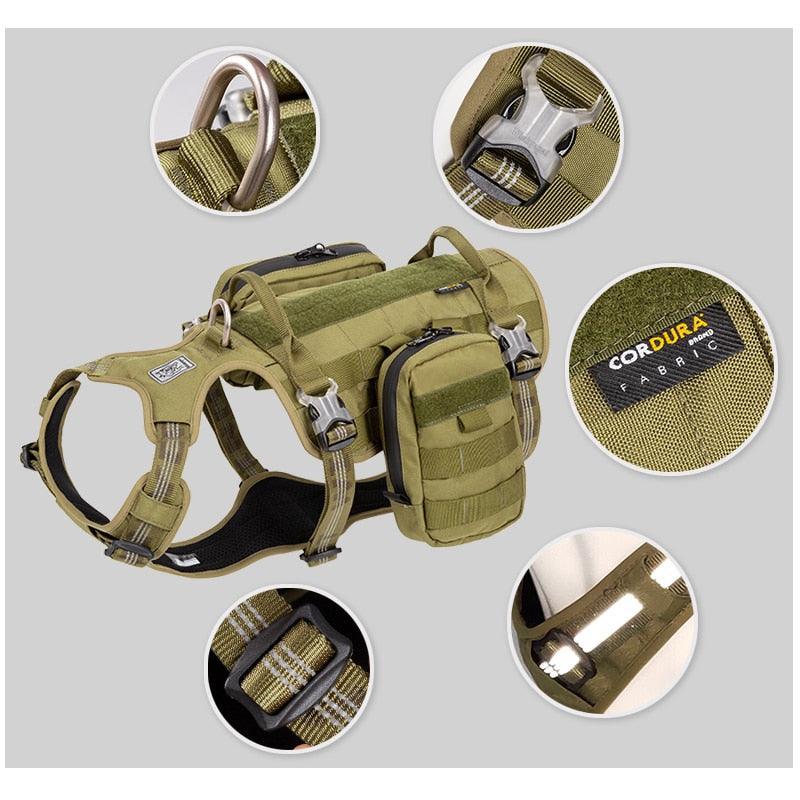 Harnais Classic Bak - sac à dos TrueLove - Tao-K9