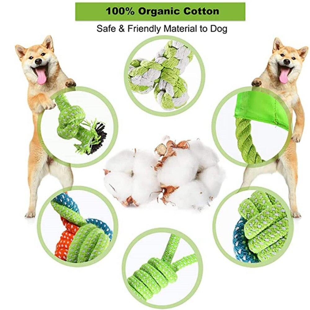 Jouets en corde à l'unité - Tao-K9