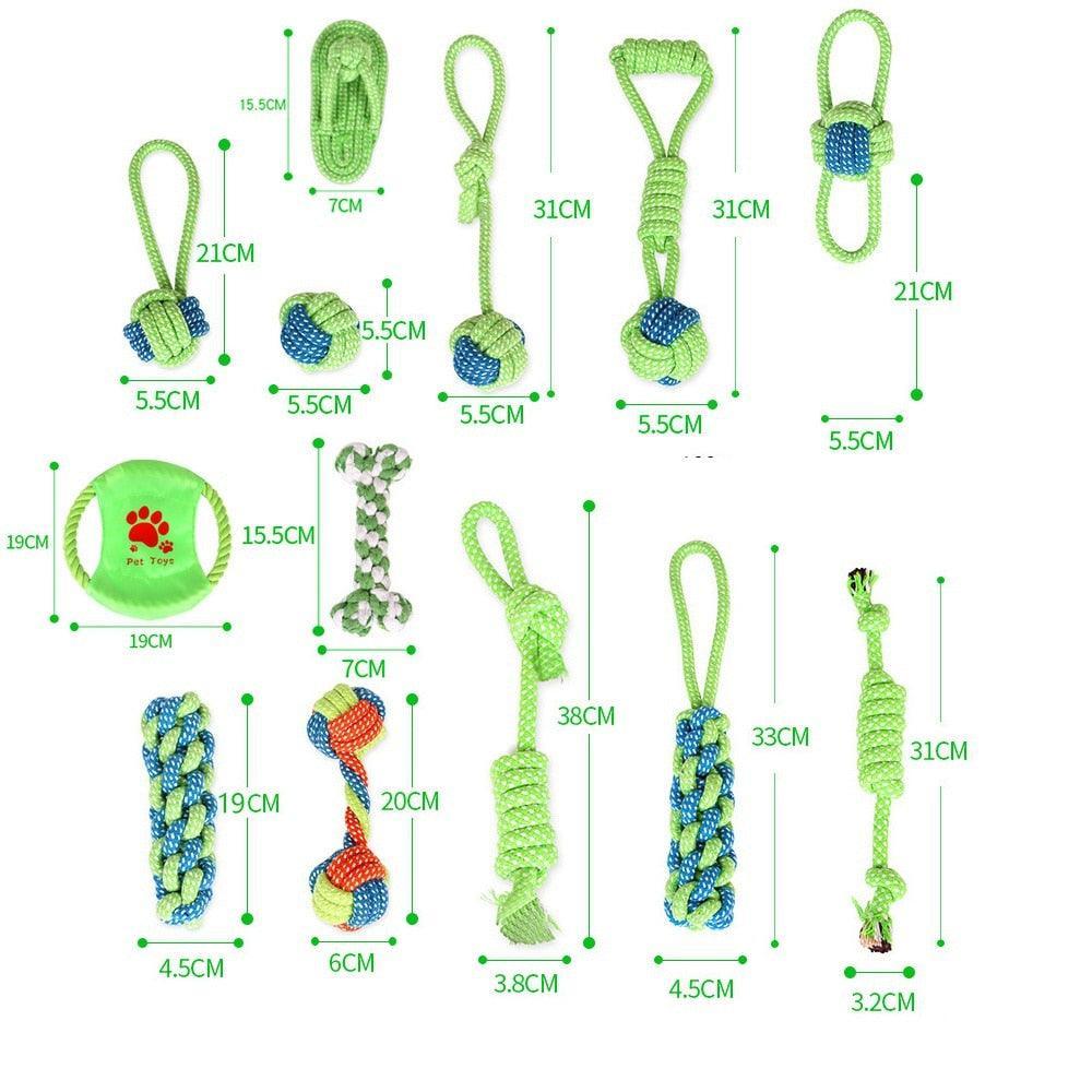 Jouets en corde à l'unité - Tao-K9