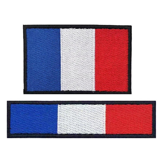 Patchs Drapeau Français pour Harnais et Colliers - Tao-K9
