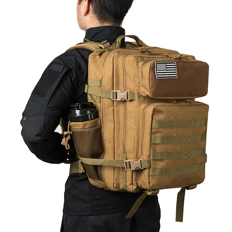Sac d'Aventure Tactique 45L - Le Compagnon du Dog Handler Équipé