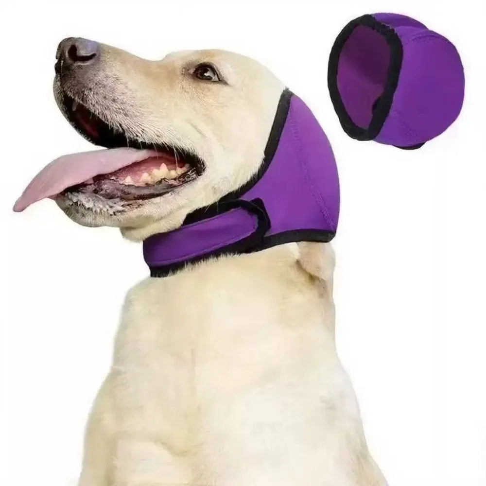 Couvre-oreilles antibruit pour chien, apaisant toutes saisons (6 coloris)