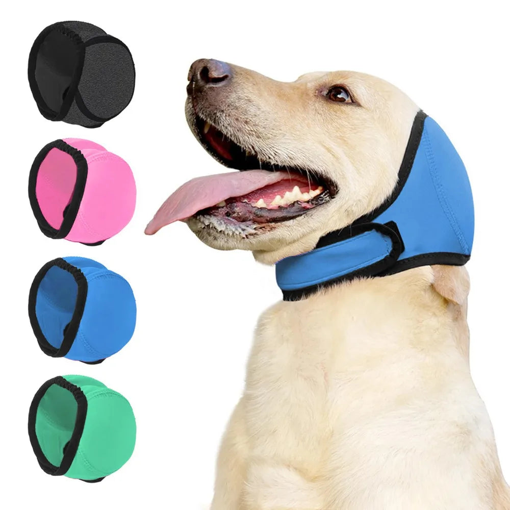Couvre-oreilles antibruit pour chien, apaisant toutes saisons (6 coloris)