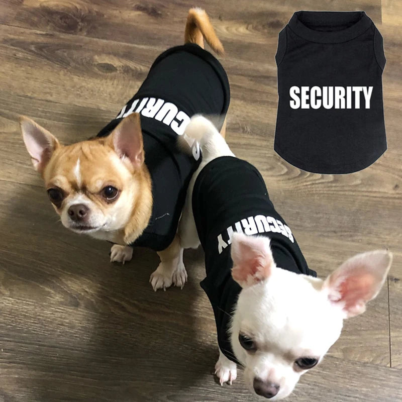 Débardeur d'été léger pour petit chien, motifs au choix