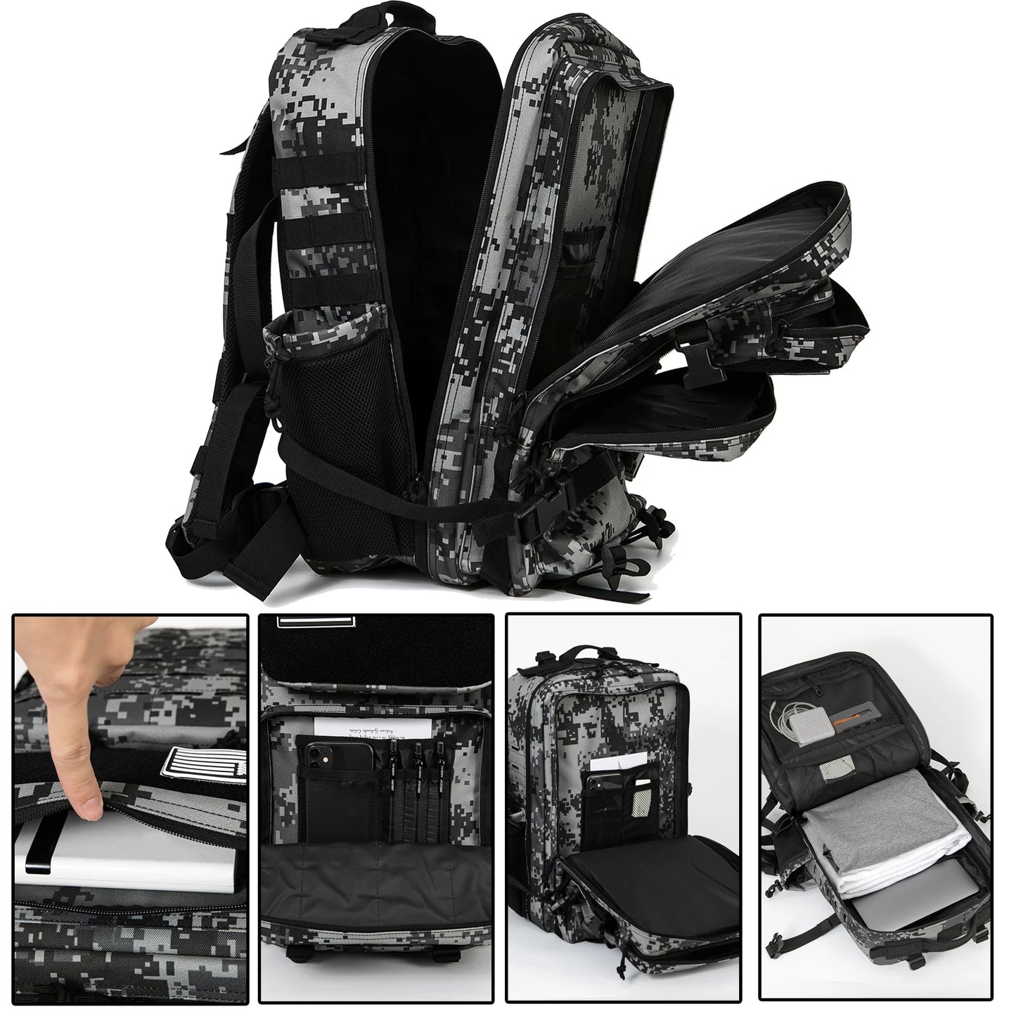 Sac d'Aventure Tactique 45L - Le Compagnon du Dog Handler Équipé