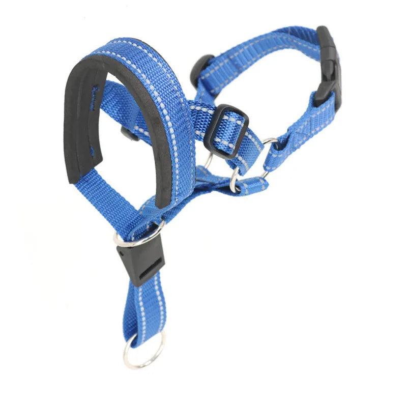Licol anti-traction pour chien, collier de tête réglable