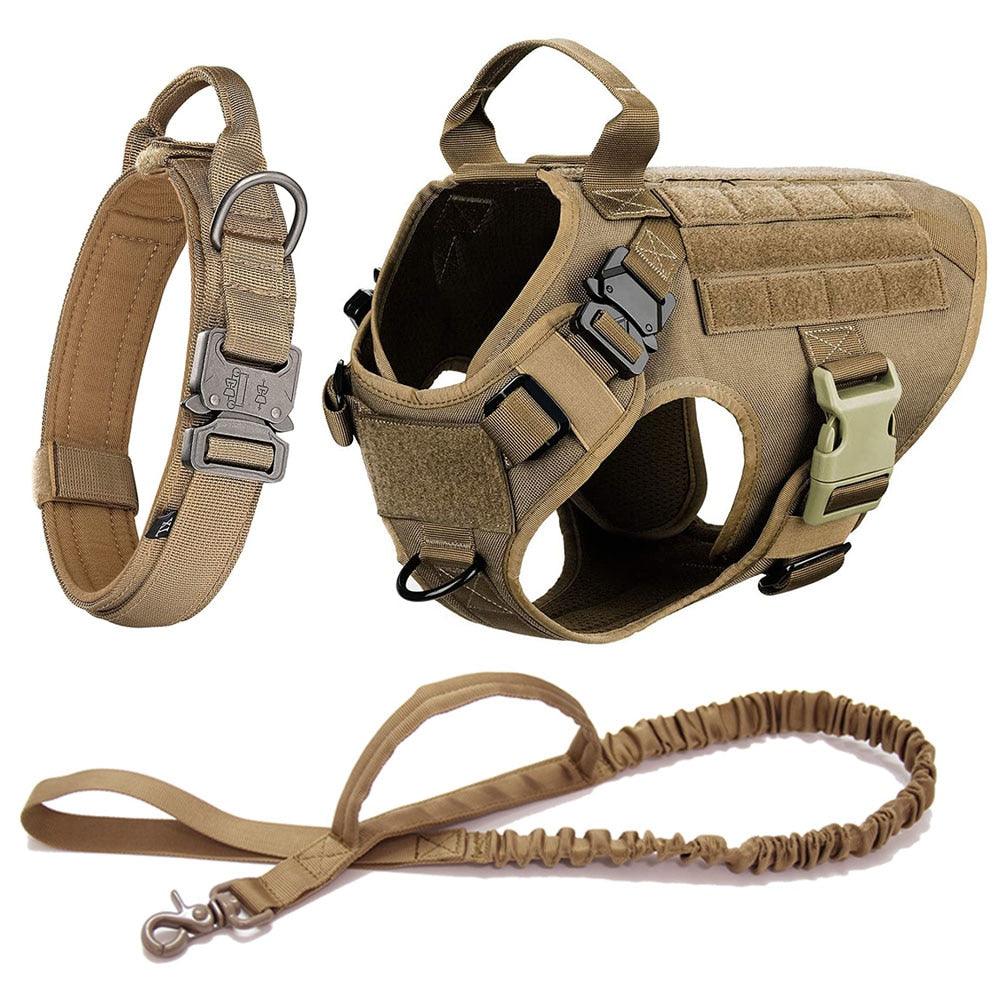Harnais Militaire Tactique - Anti Traction - Tao-K9